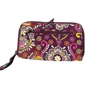 Vera Bradley Purple Quilted Wallet